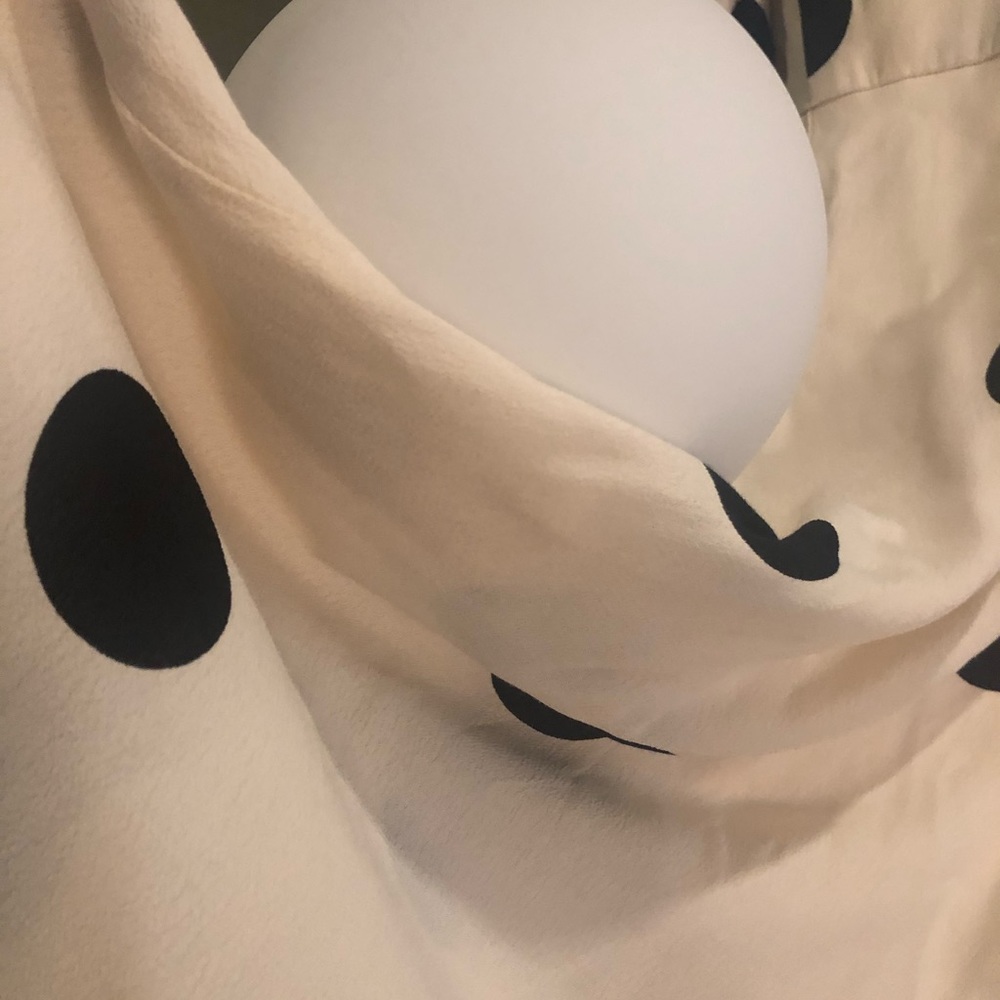 Giant polka dress